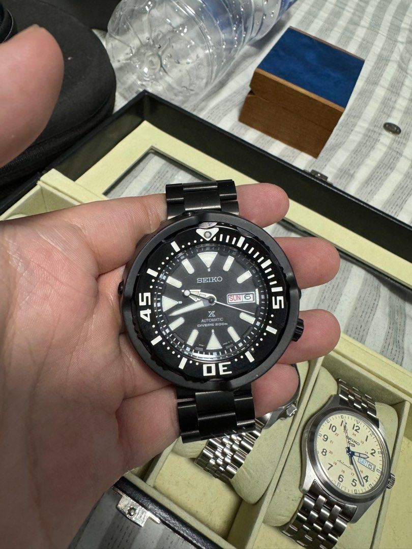 Rare SEIKO SRPA81 Monster Baby Tuna Men s Fashion Watches Accessories Watches on Carousell
