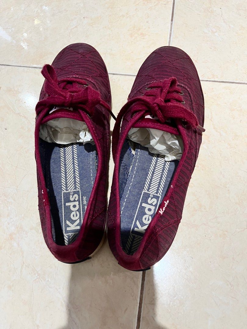 Maroon keds deals
