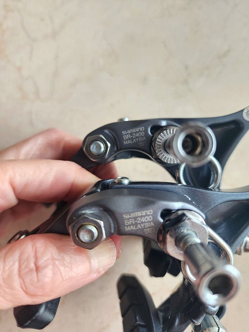 Shimano Claris Brake Caliper BR 2400 front and rear Sports Equipment Bicycles Parts Parts Accessories on Carousell