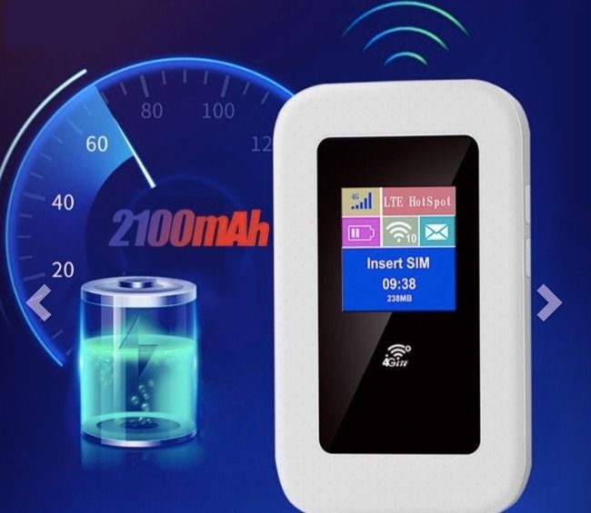 SmartSim 4G LTE Portable WiFi Router (INTERNATIONAL)WiFi Mobile Hotspot ...