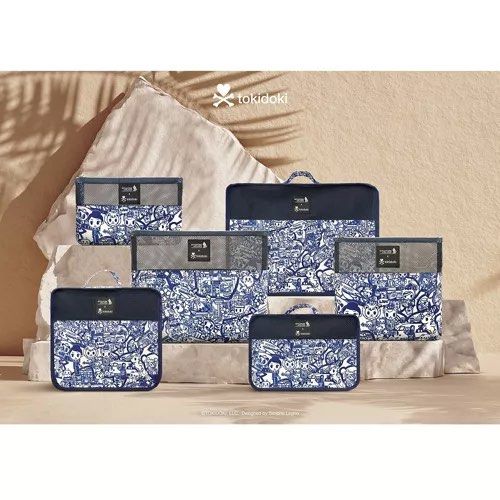 SQ Singapore Airlines x Tokidoki 6pcs Set Luggage Organisers