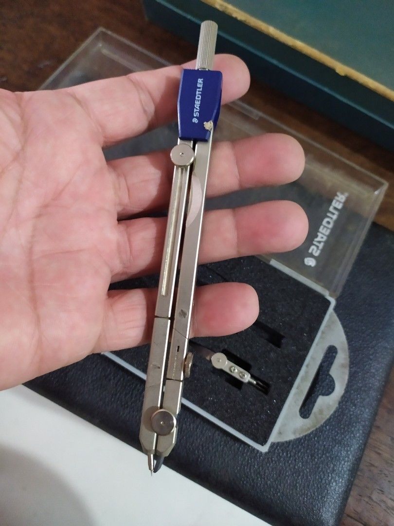 Staedtler compass vintage (Category: Stationery & School Supplies) located in Santa Rosa. Submitted by toys_r_here (Listing ID 1333734796, Image 2). Description: as is po Good condition pa check nalng sa pic yun condition pm me for questions ship pwede Sta rosa and Alabang area atc or molito.