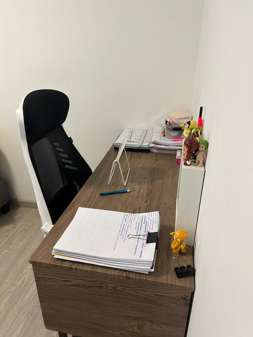 Study desk with chair Forty two Furniture Home Living Furniture Tables Sets on Carousell