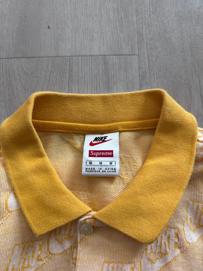 Supreme x nike jacquard polo store
