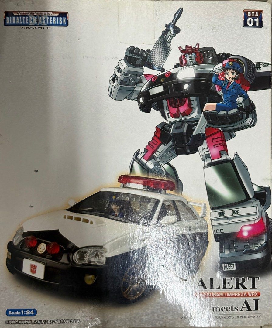 The Transformers Binaltech Asterisk -ALERT feat SUBARU