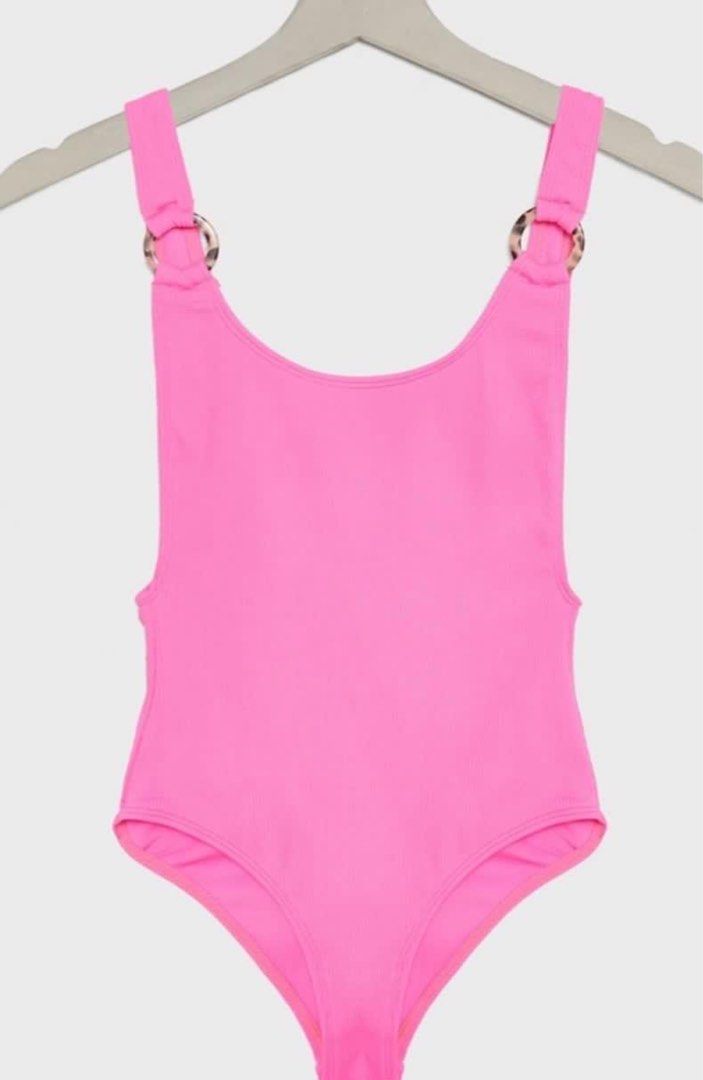 Topshop pink swimsuit sale
