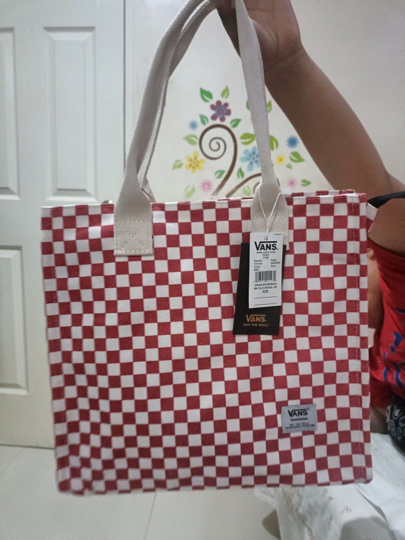 Vans canvas tote bag