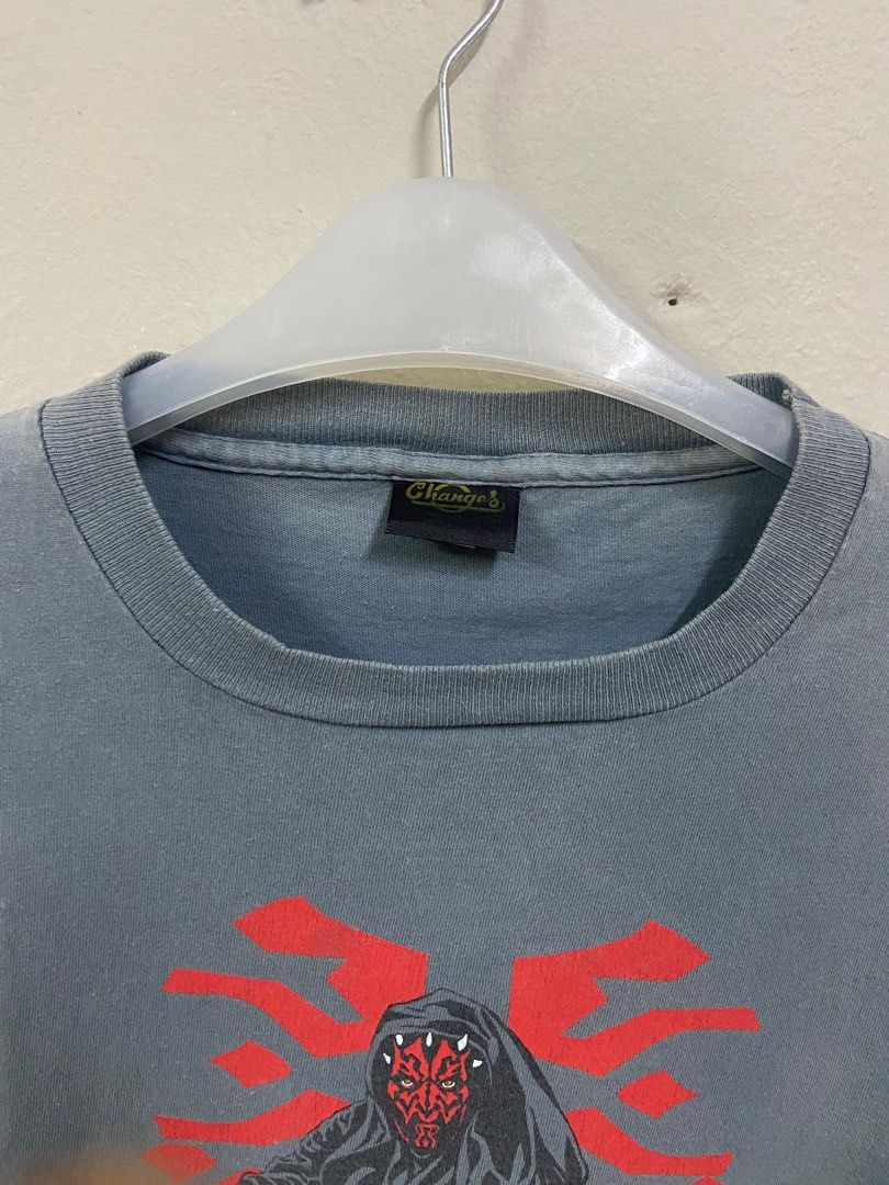 Vintage 90s Darth Maul Changes Star Wars Tee, Men