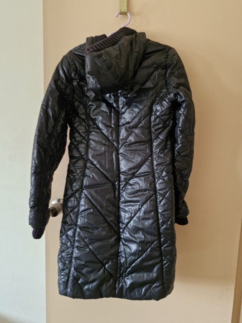 Winter Jacket (Category: Coats, Jackets and Outerwear) located in Singapore. Submitted by trustyworker (Listing ID 1333729521, Image 7). Description: mango winter jacket. never worn before and completely new with 2 tone colour. bought on impulse as it was too small for me and I was unable to lose weight after that. made a mistake in storage and there are small holes in the jacket as indicated in the photos. given this the price is lowered signifi