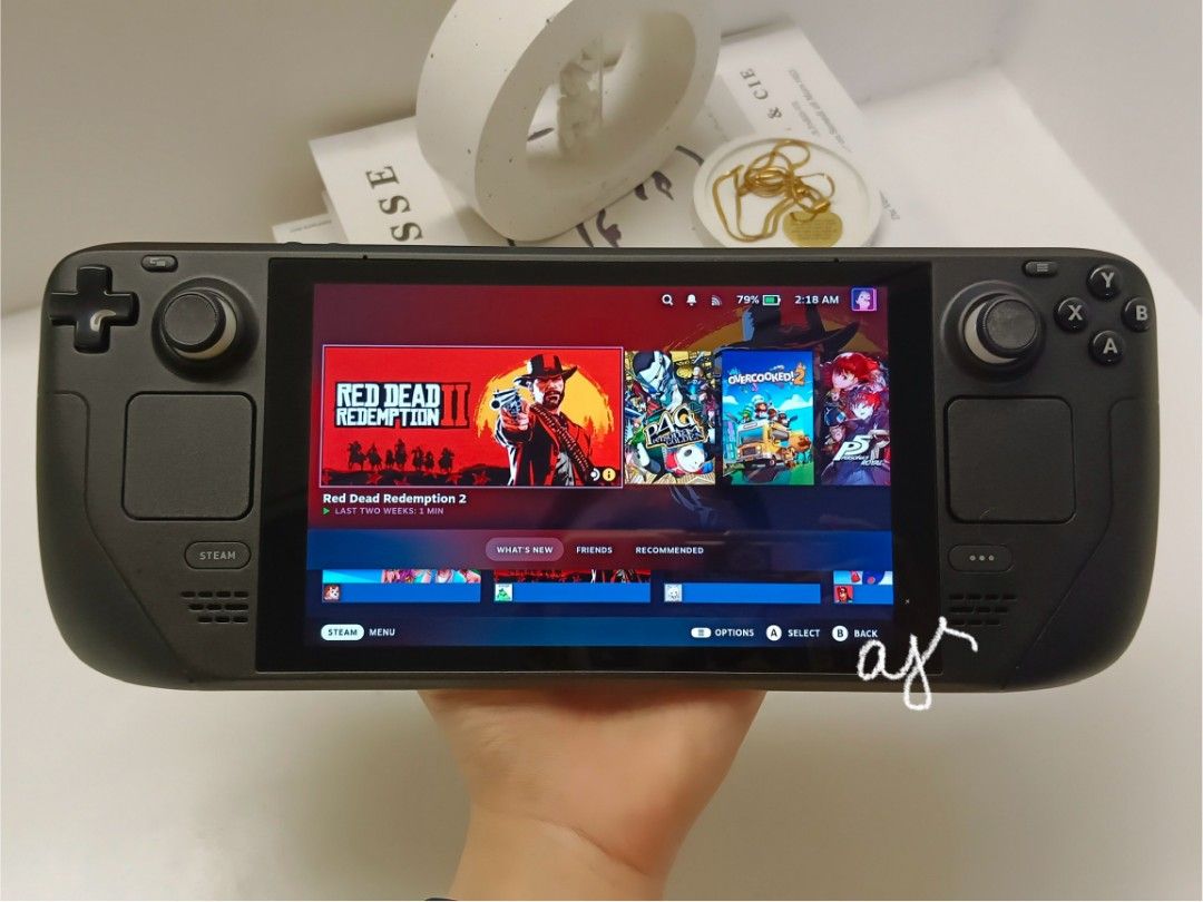 Steam Deck LCD 256GB + 1TB MicroSDカード