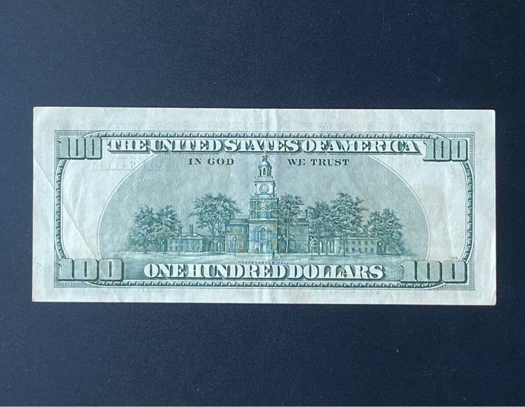 1996】【錯體】1996系列Series 美元US$100鈔票Error Printing, 興趣及遊戲, 收藏品及紀念品, 錢幣-  Carousell