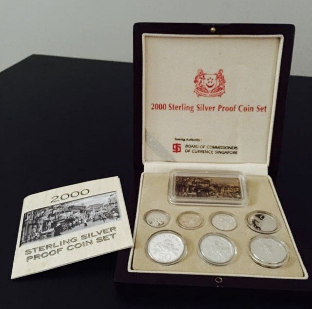 コレクション 2000 Sterling Silver Proof Coin Set 2000_sterling_silver_proof_coi