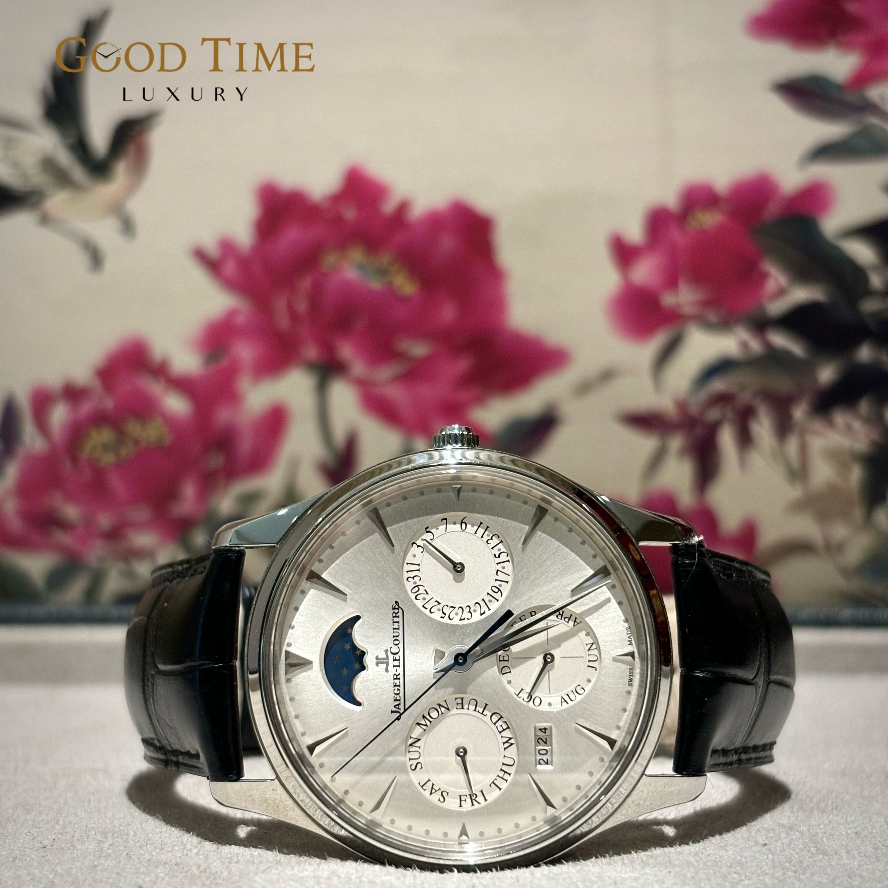 2015 Jaeger LeCoultre JLC Master Ultra Thin Perpetual Calendar 39mm Q130842J DR Strange
