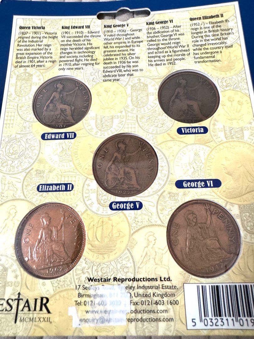 英國古錢幣, 興趣及遊戲, 收藏品及紀念品, 錢幣- Carousell