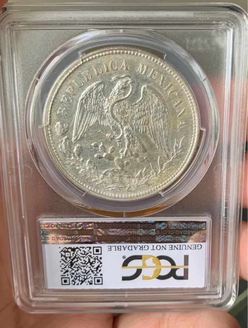 鷹洋墨西哥披索貿易銀幣, 興趣及遊戲, 收藏品及紀念品, 錢幣- Carousell
