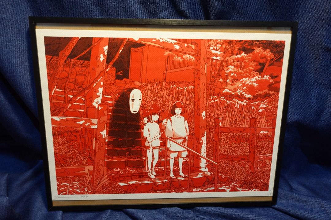 千與千尋Death nyc #100/AP罕有藝術作品限定Framed, 興趣及遊戲