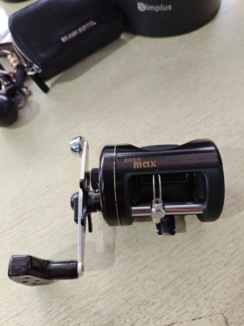釣具】リール AbuGarcia black MAX 6600W リサイクルショップ宮崎屋