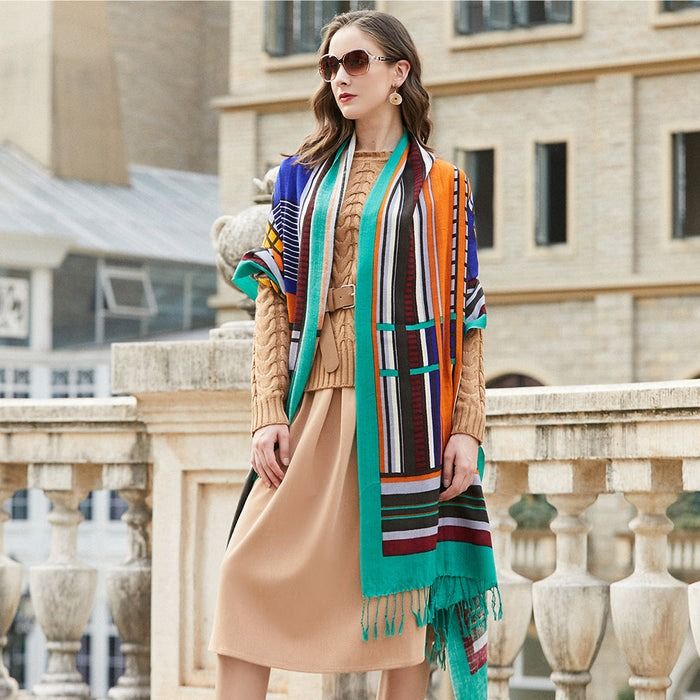 Anyyou Pure Merino Wool Coffee Beige Abstract Poncho Winter Scarf (Category: Women's Accessories) located in Melbourne. Submitted by anyco_store (Listing ID 1328993552, Image 1). Description: Add Comfort and Style to your Outfit of the day without paying the high price with Our Anyyou Fashion Scarves Suitable for any Season and Occasions. Features: High Quality: Soft and Fluffy Feel Exclusive Production of 100% Merino Wool Ideal for all Seasons: 