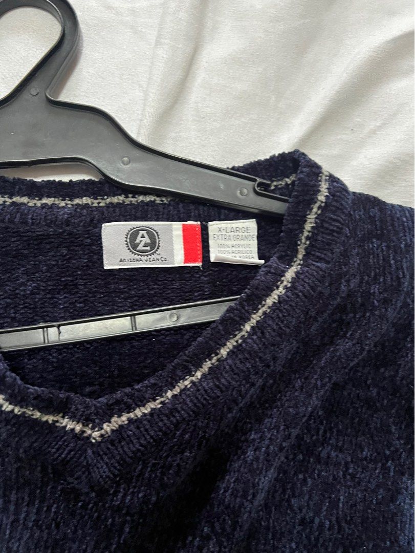 Arizona Jean Co Navy Blue Cardigan Sweater Men s Fashion Tops Sets Hoodies on Carousell