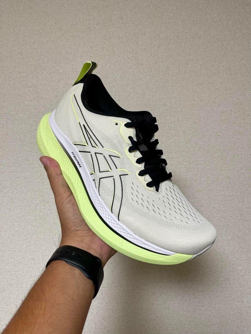 Asics Glideride Max Birch Black Men s Fashion Footwear Sneakers on Carousell