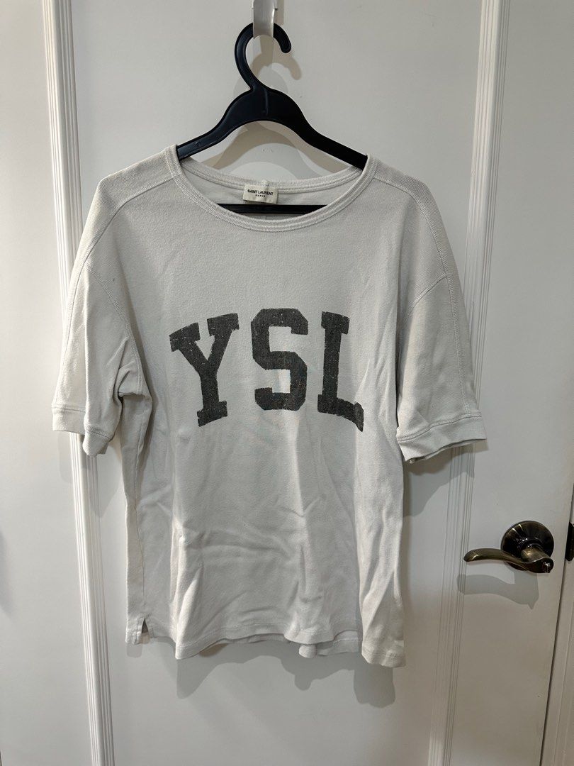 Authentic yves saint laurent t shirt clearance