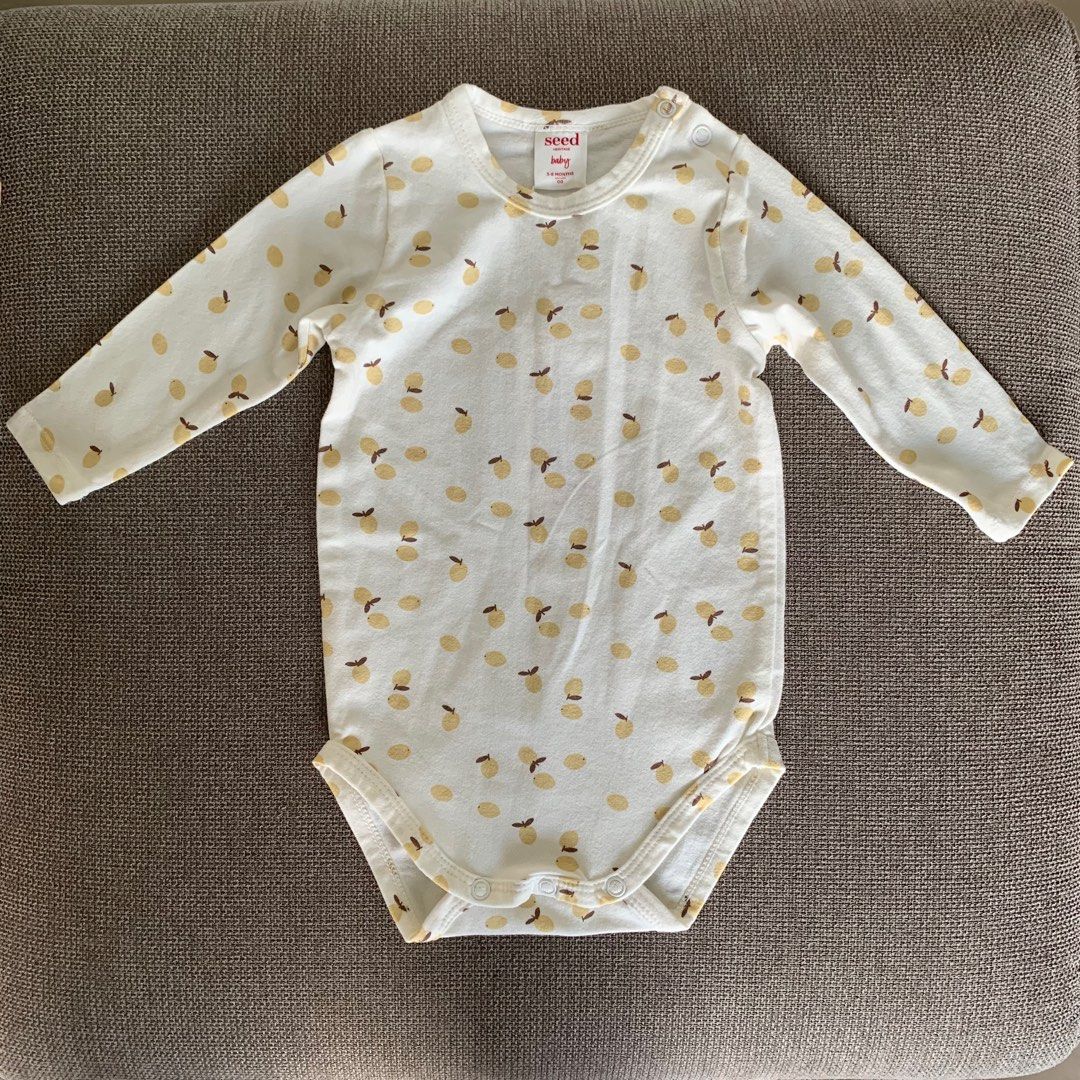 BNWT Seed Heritage baby clothes bodysuit onesie romper cotton
