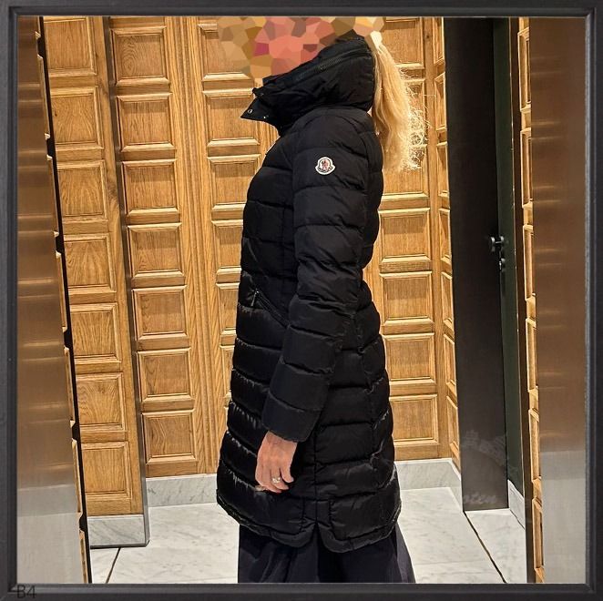 Moncler flammette long puffer jacket on sale