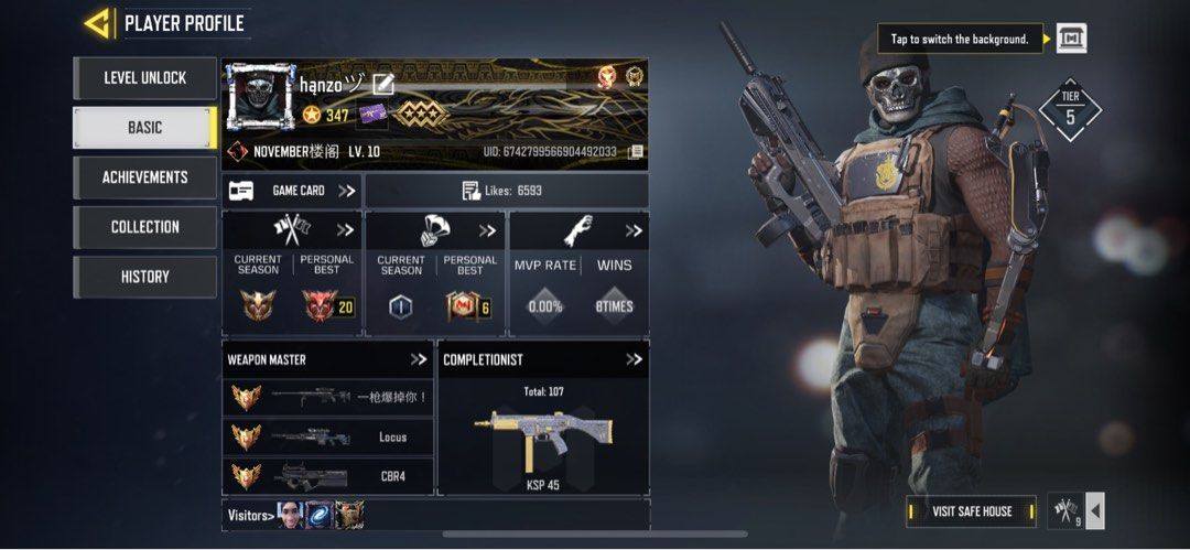 Call of Duty: Mobile Account (Garena) (Category: Game Gift Cards & Accounts) located in Singapore. Submitted by j_hao133 (Listing ID 1248885567, Image 1). Description: * Sincere buyer only! This is not a scam!* Been playing since launched in 2019. Decided to let go of it now. I have unbind from my Facebook account. If you wish to purchase from me, do contact me here, for more details We will meet up upon our agreement. .