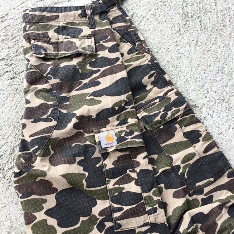 Carhartt Wip Aviation Camo Pants Men s Fashion Bottoms Joggers on Carousell
