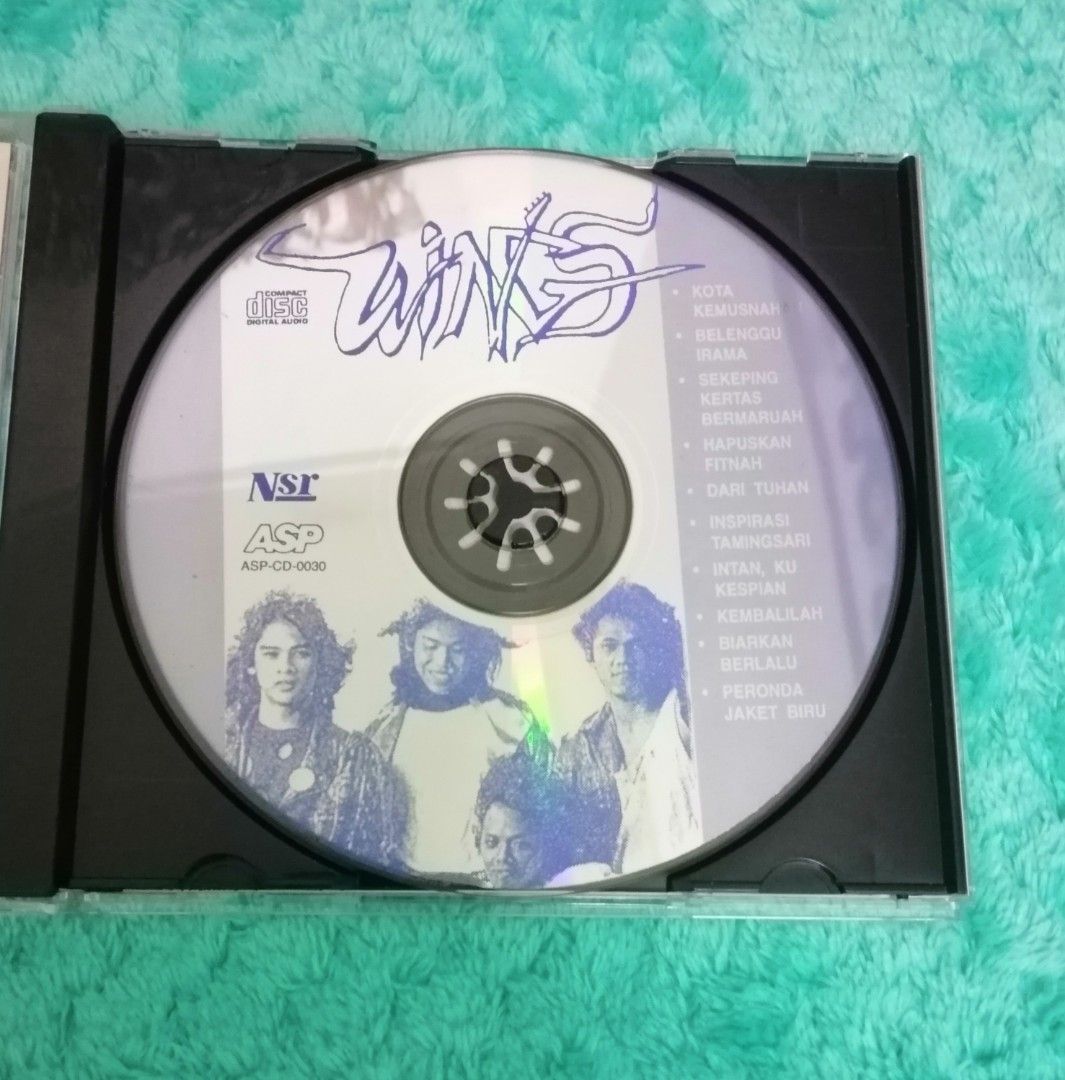 Cd wings album belenggu irama, Hobbies & Toys, Music & Media, CDs