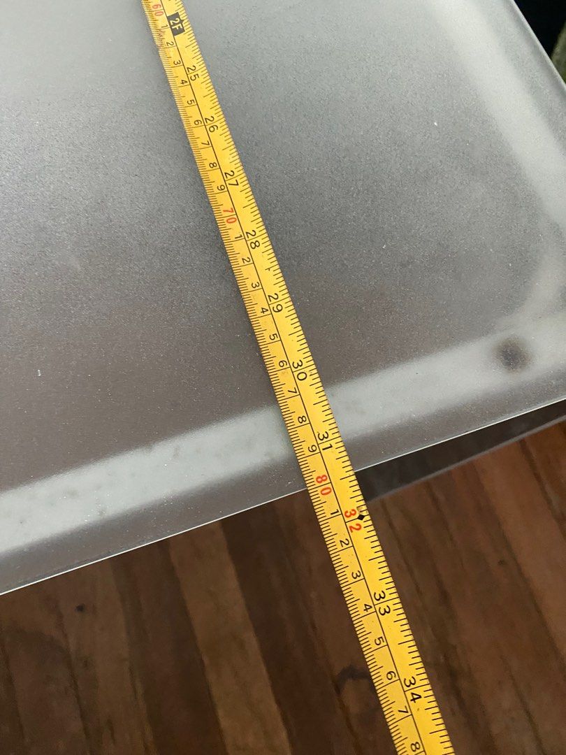 Chrome Plated Steel Legs Glass Table (Category: Tables & Sets) located in Pasig City. Submitted by AndyY (Listing ID 1328985699, Image 3). Description: Highly Negotiable 55l x 31.5w x 29h Steel legs need cleaning/polishing will update post if cleaned earlier .