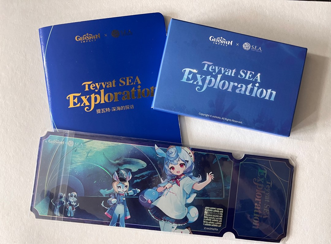 Teyvat SEA Exploration セット Teyvat SEA Exploration Themed Merchandise Genshin Impact