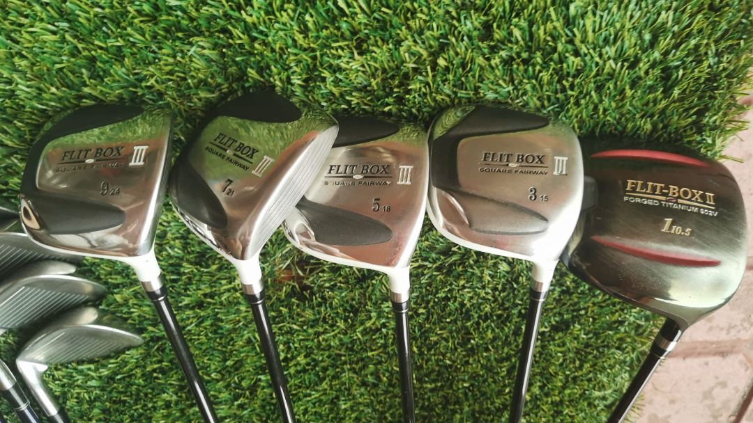 Golf Club Set with Adidas Stand Bag Sports Equipment Sports Games Golf on Carousell