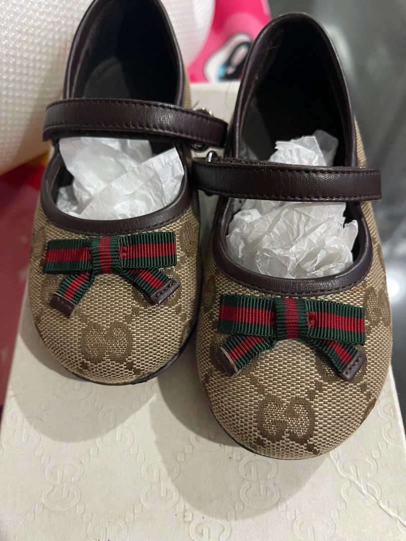 Gucci baby shoe on sale