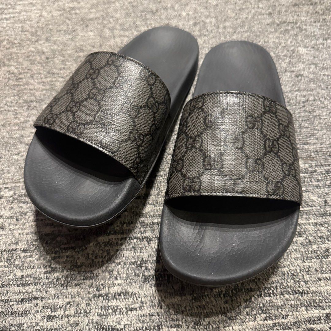 Gucci men's slides sale on sale