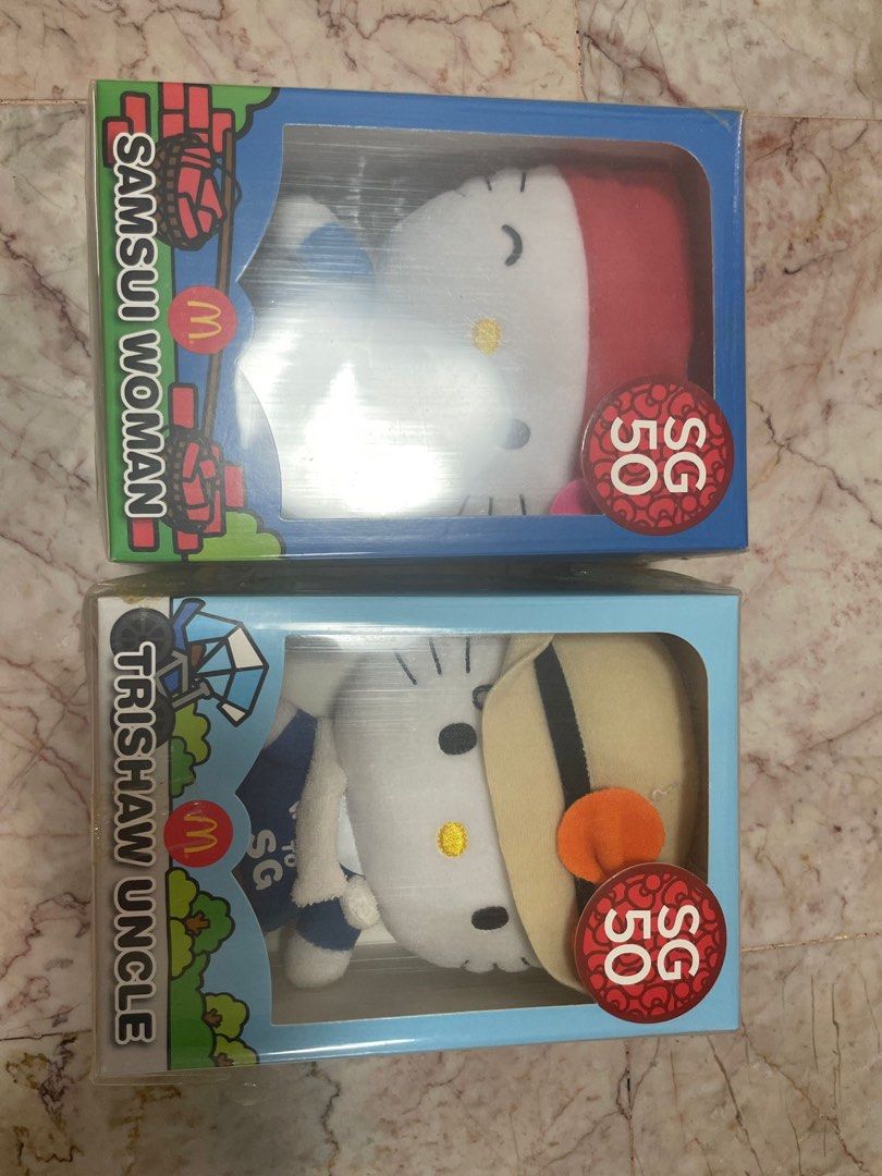 Hello Kitty (Category: Character Goods) located in Singapore. Submitted by ballsforlifeee (Listing ID 1329015337, Image 3). Description: Brand new. Kept for a long time but moving house. Decided to sell All for $35.