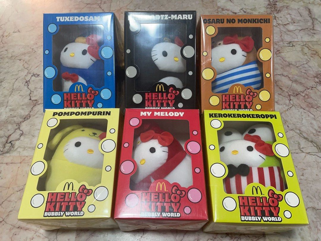 Hello Kitty (Category: Character Goods) located in Singapore. Submitted by ballsforlifeee (Listing ID 1329015337, Image 2). Description: Brand new. Kept for a long time but moving house. Decided to sell All for $35.