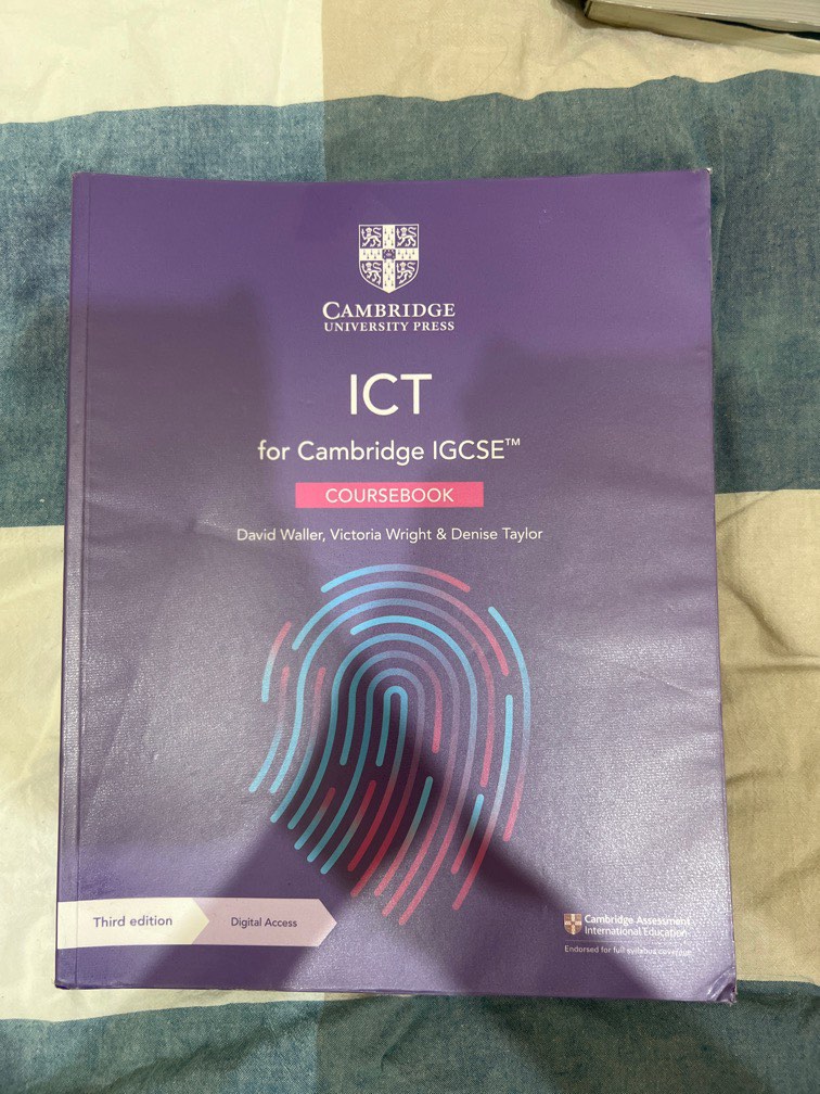 ICT cambridge igcse coursebook third edition with digital book access ...