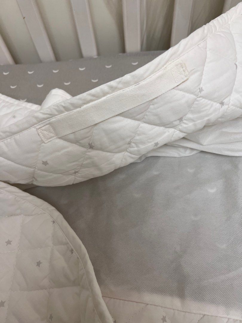 Ikea baby cot bumper pad himmelsk