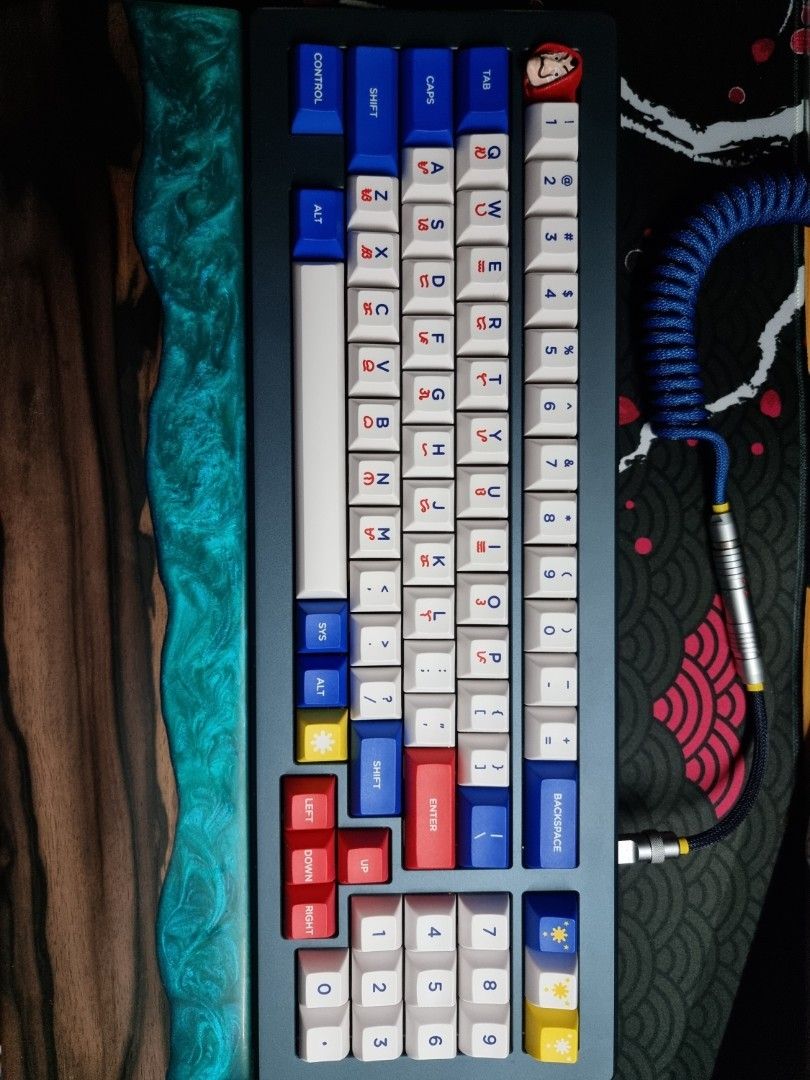 KATha Keyset PBT All in One set (Category: Computer Keyboard) located in Taguig. Submitted by royalwind.7829fd (Listing ID 1328949662, Image 2). Description: KATha pbt All in One set *** A day used, then boxed RFS: Decluttering. Quitting. Item location: Marilao, Bulacan Shipping at buyer's expense. Mode of Payment: Gcash / Bank transfer.