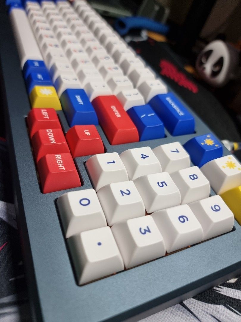 KATha Keyset PBT All in One set (Category: Computer Keyboard) located in Taguig. Submitted by royalwind.7829fd (Listing ID 1328949662, Image 3). Description: KATha pbt All in One set *** A day used, then boxed RFS: Decluttering. Quitting. Item location: Marilao, Bulacan Shipping at buyer's expense. Mode of Payment: Gcash / Bank transfer.