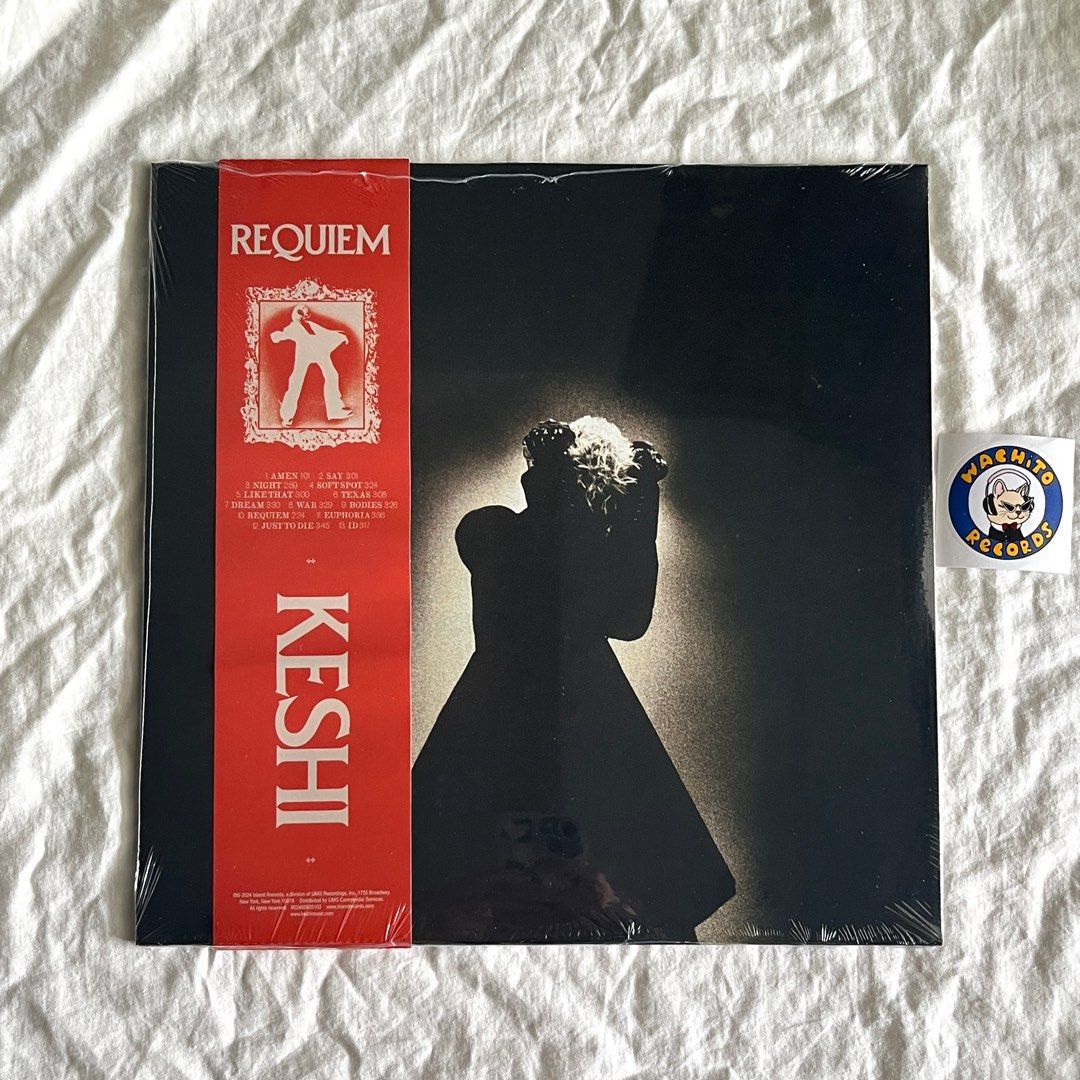 KESHI REQUIEM クリア LPレコード