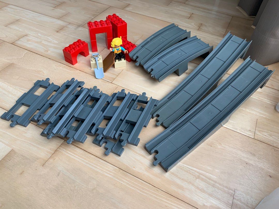 Lego Duplo Train Bridge and Tracks Hobbies Toys Toys Games on Carousell