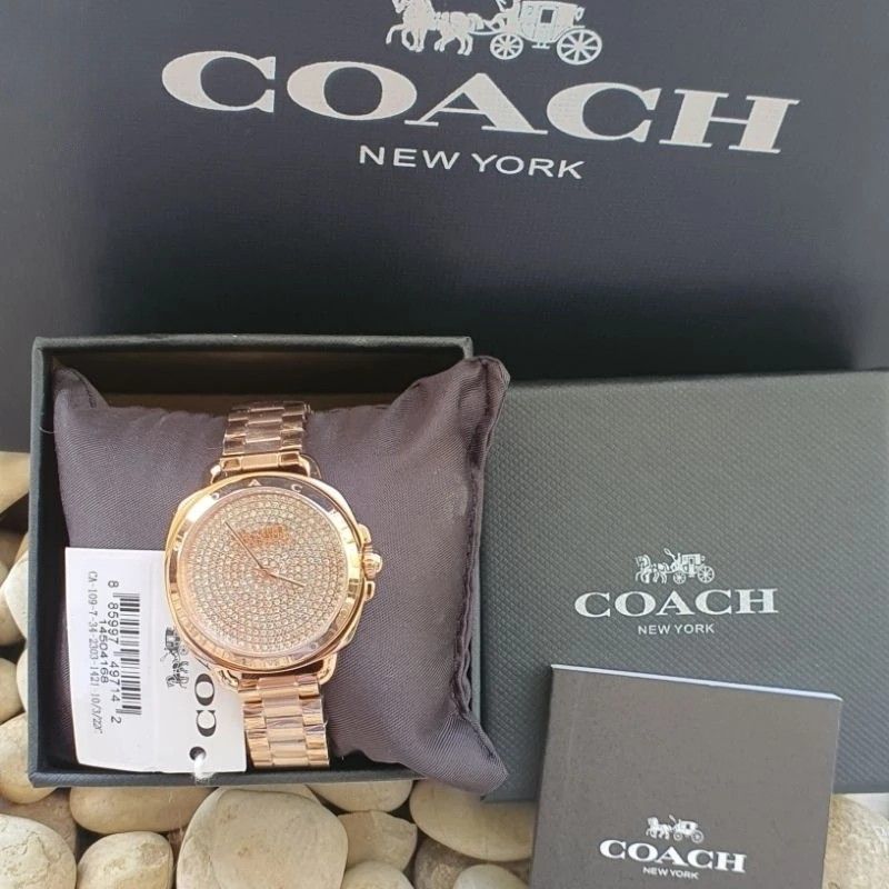 Wrist Watches Coach Tatum Watch Rose Gold COACH 14503013 Tatum
