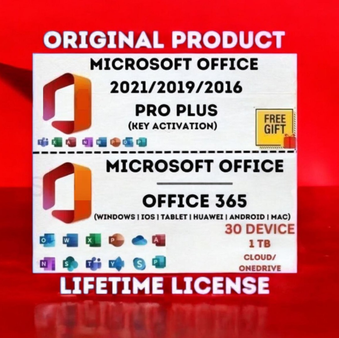 🔥Microsoft office 2016 | 2019 | 2021 [Windows & Mac] | Latest Full ...