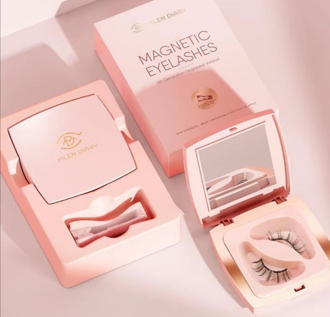 MLEN DIARY magnetic eyelashes (Category: Makeup) located in Pasay City. Submitted by mhyinayab (Listing ID 1328971939, Image 1). Description: MLEN DIARY sift magnetic eyelashes 3D nature series no. 9 dreamy idol.