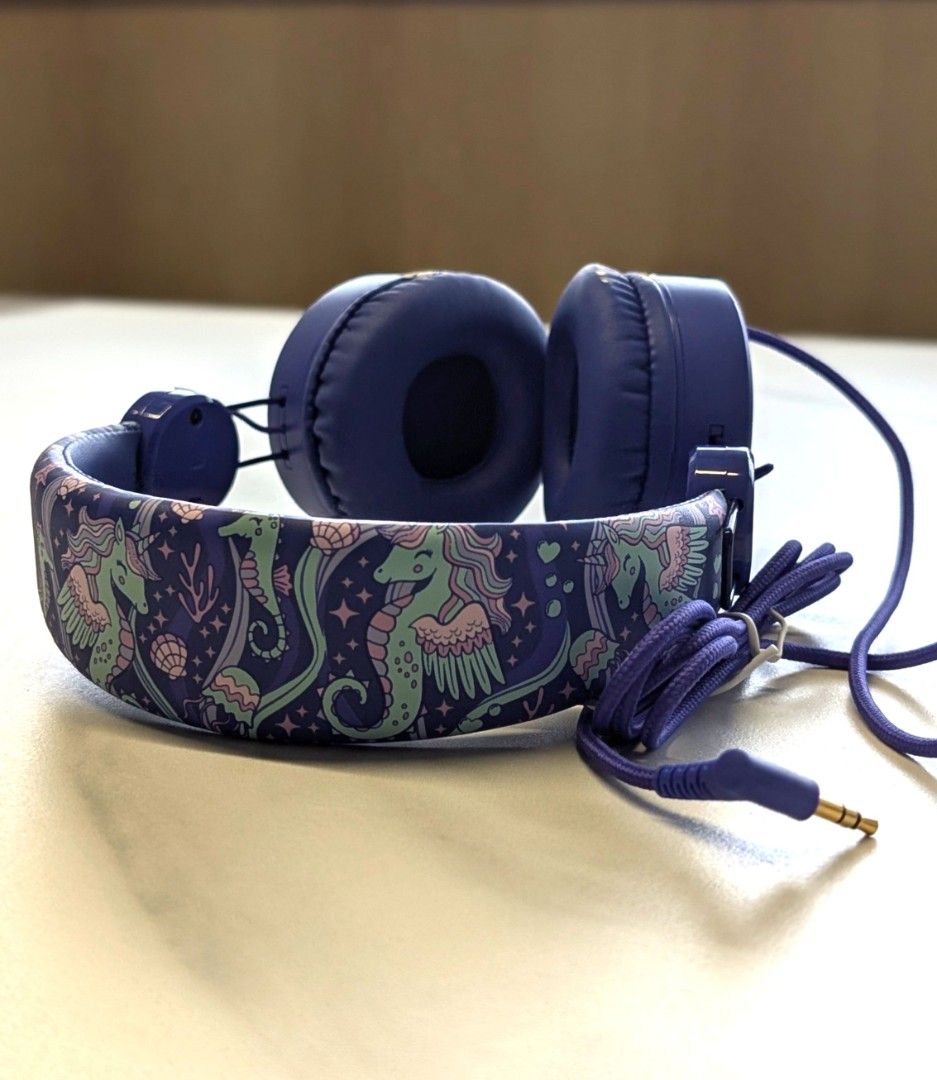 New but with defects Smiggle Purple Unicorn Headphones