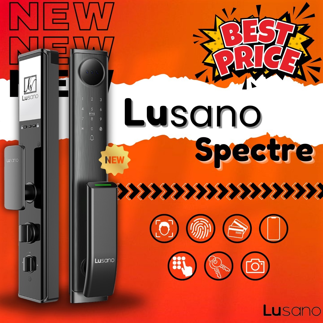 [NEW LAUNCH] LUSANO SPECTRE FACE RECOGNITION PUSH PULL LOCK WITH DOOR ...
