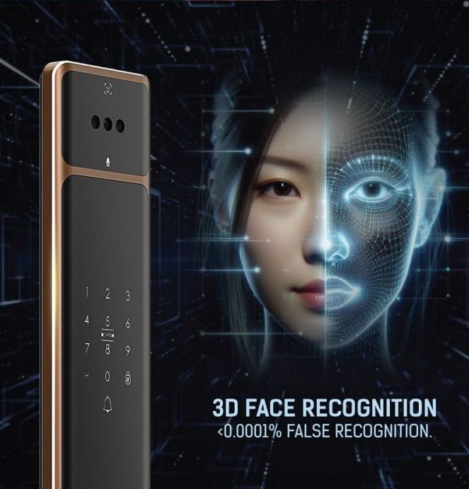 [NEW LAUNCH] LUSANO ULTRA SLIM FACE RECOGNITION PUSH PULL LOCK WITH ...