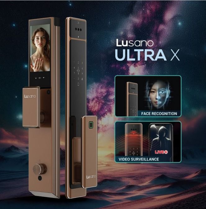 [NEW LAUNCH] LUSANO ULTRA SLIM FACE RECOGNITION PUSH PULL LOCK WITH ...